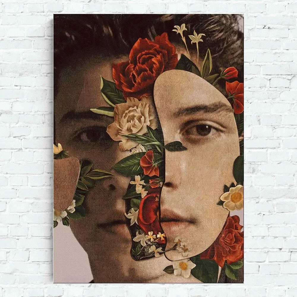 Singer Shawn Mendes Poster Home Office Wall Bedroom Living Room Kitchen Decoration Painting