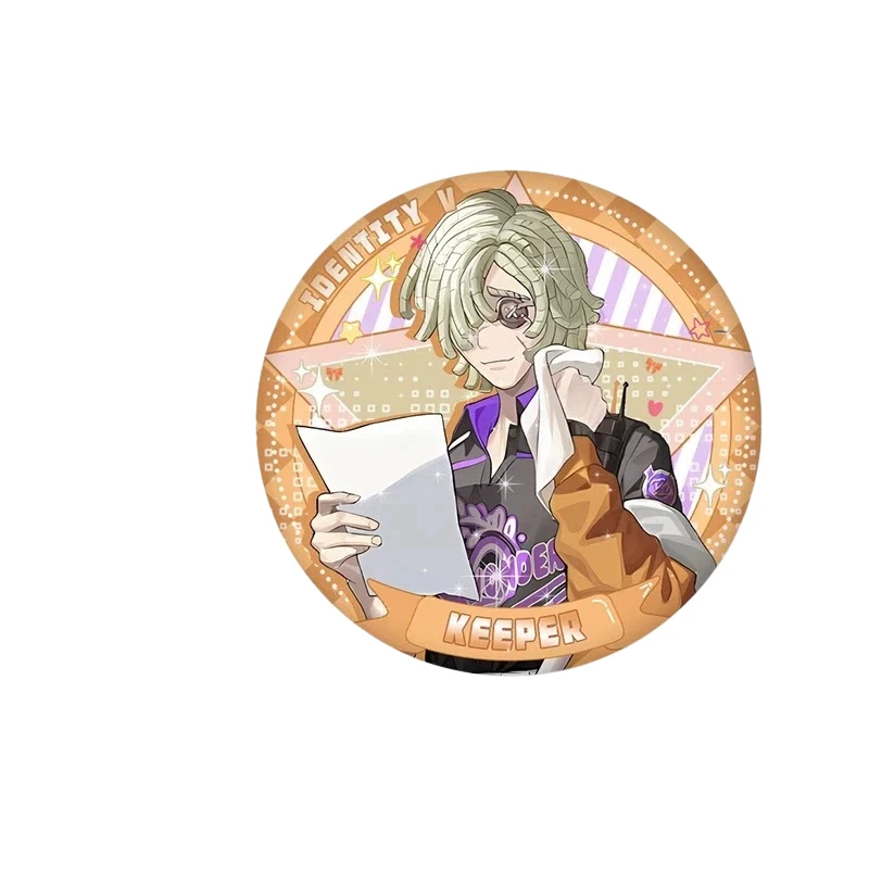 Game Identity Ⅴ Figure Andrew Kreiss Anne Lester Metal Badges Ithaqua Backpack Ornament Pins Cute Brooch Anime Peripherals Toy G