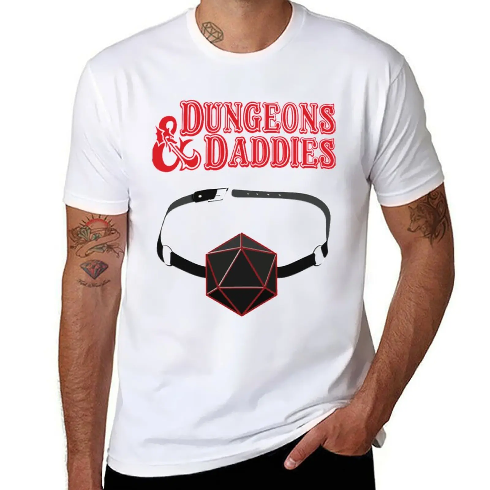 Dungeons Daddies T-Shirt g man t shirts for men funny t shirts cotton t shirt men 100% cotton luxury brand T-shirt