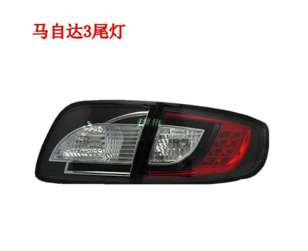 1set bumper lamp For Mazda 3 Tail Lights 2003~2011 Mazda3 Tail Light Orignal Design LED Rear Lamp DRL+Brake+Park+Signal