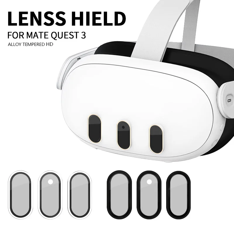 نظارات VR مضيف فيلم خفف ، فيلم واقية لالفوقية Quest3 ، عدسة التيتانيوم ، واقية من الانفجار