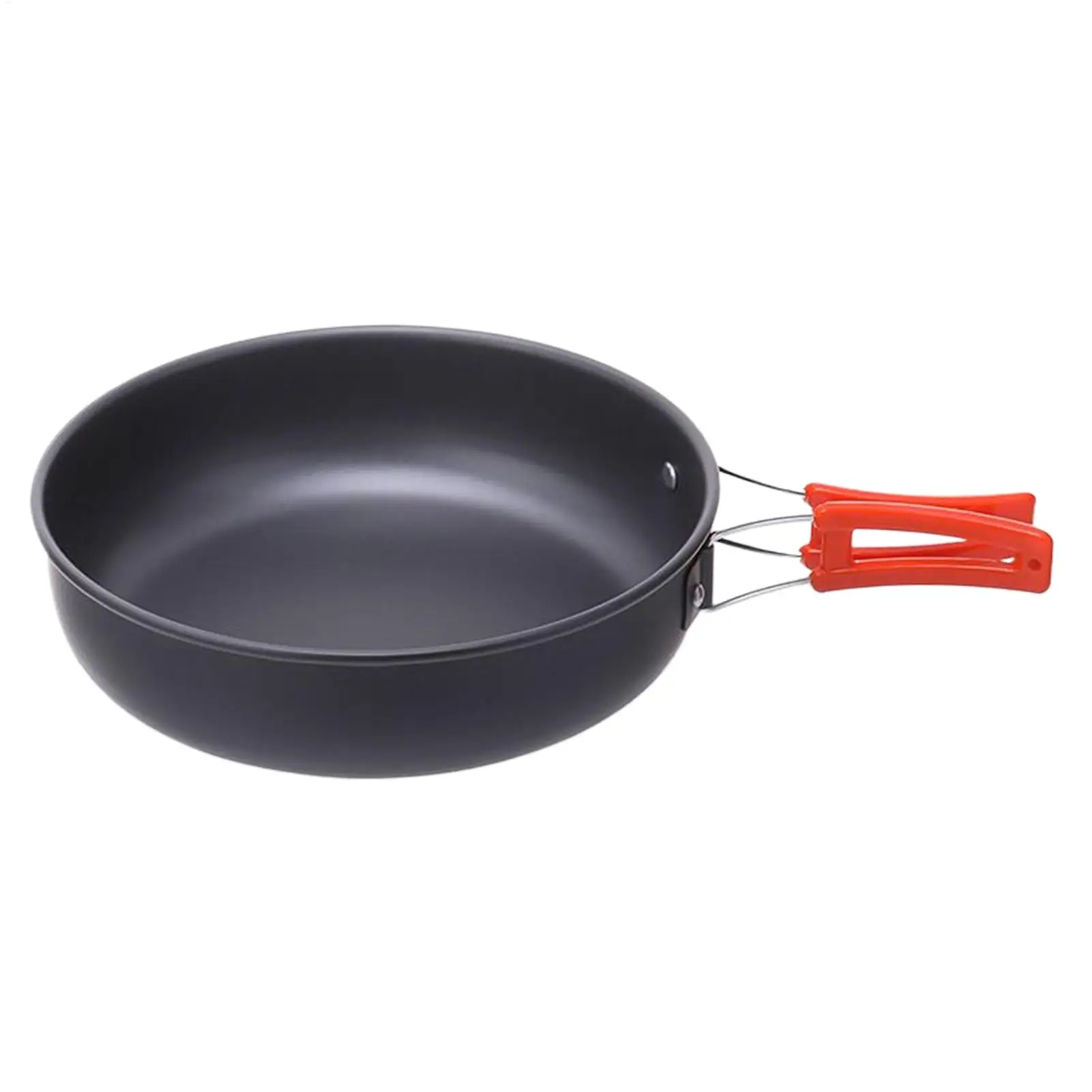 

Сковорода для кемпинга, плоская сковорода-гриль, алюминиевый сплав для кемпинга, выравнонагревающая сковорода для тушения кипячения, кухонная посуда на открытом воздухе