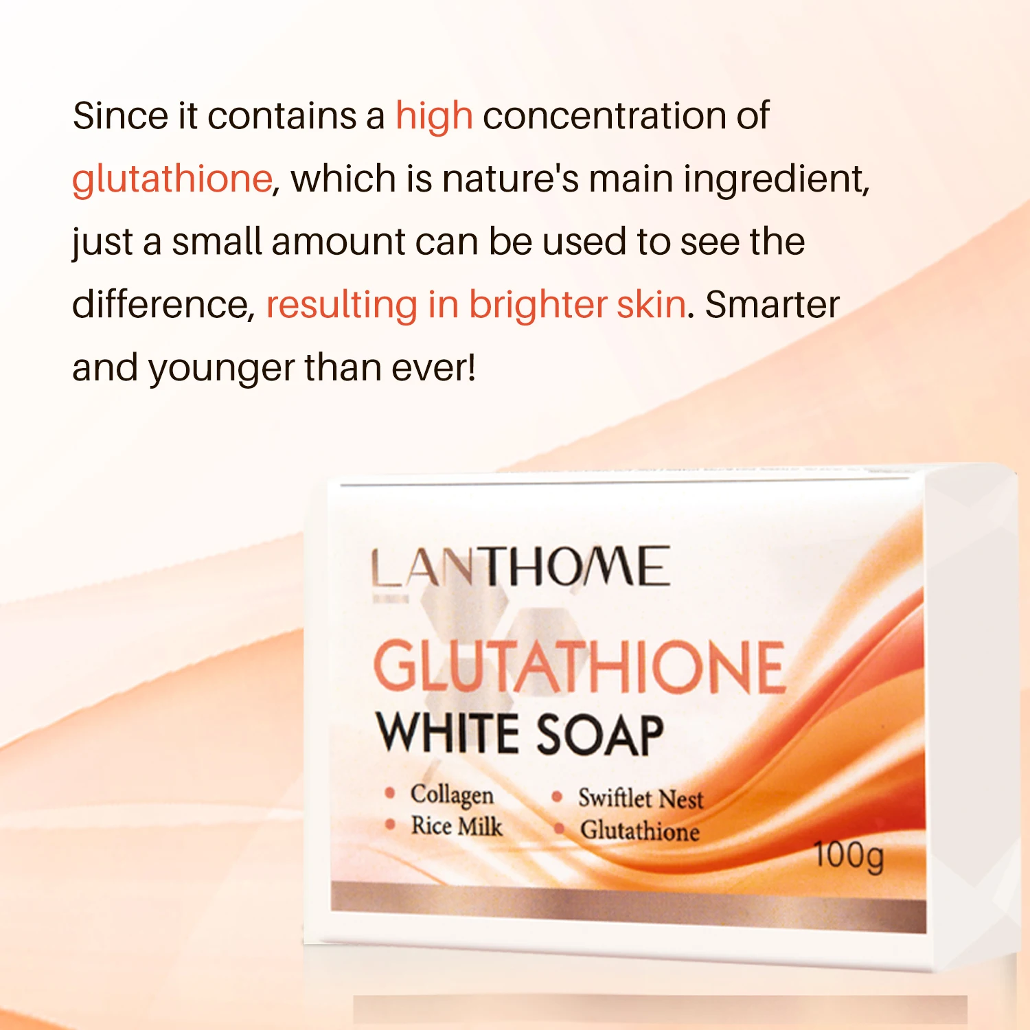 Glutathion Körperpflege Seife Bleaching und Aufhellung Seife beseitigt schwarze und dunkle Haut des Körpers dunkle unter Arm Bein tote Haut