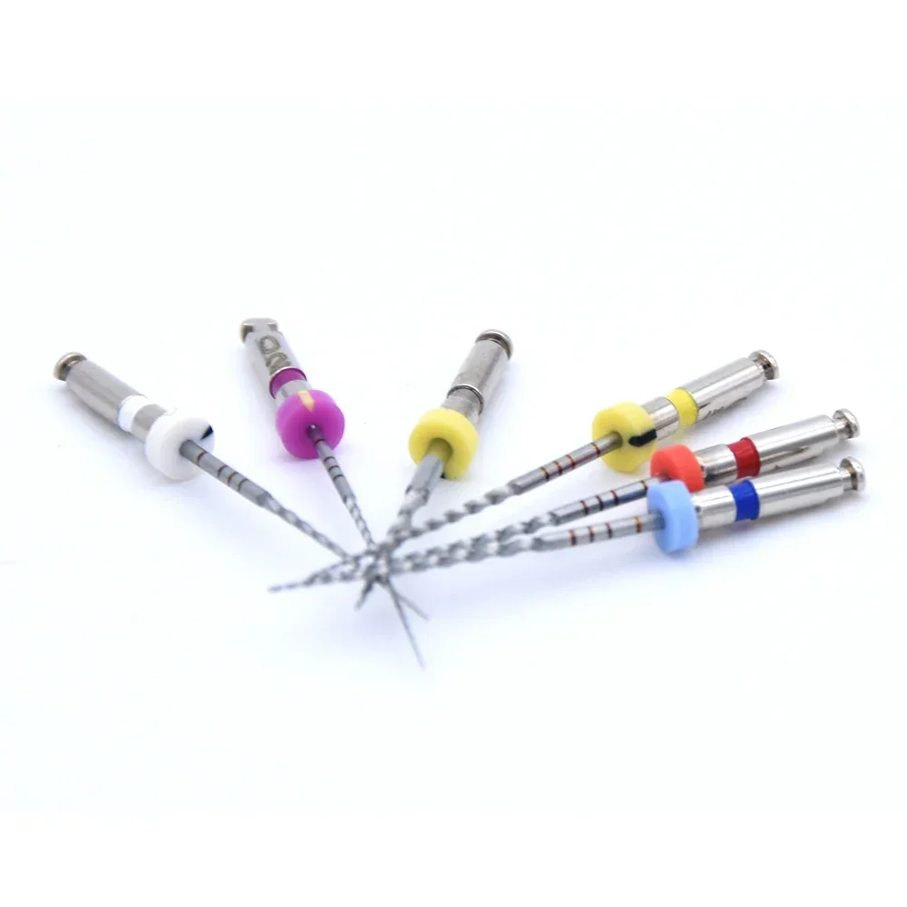 SOCO PLUS 6Pcs/Box Activated Root Canal File Dentist Tools Root Canal File Endodontic Files Dental Rotary Files SOCO PLUS