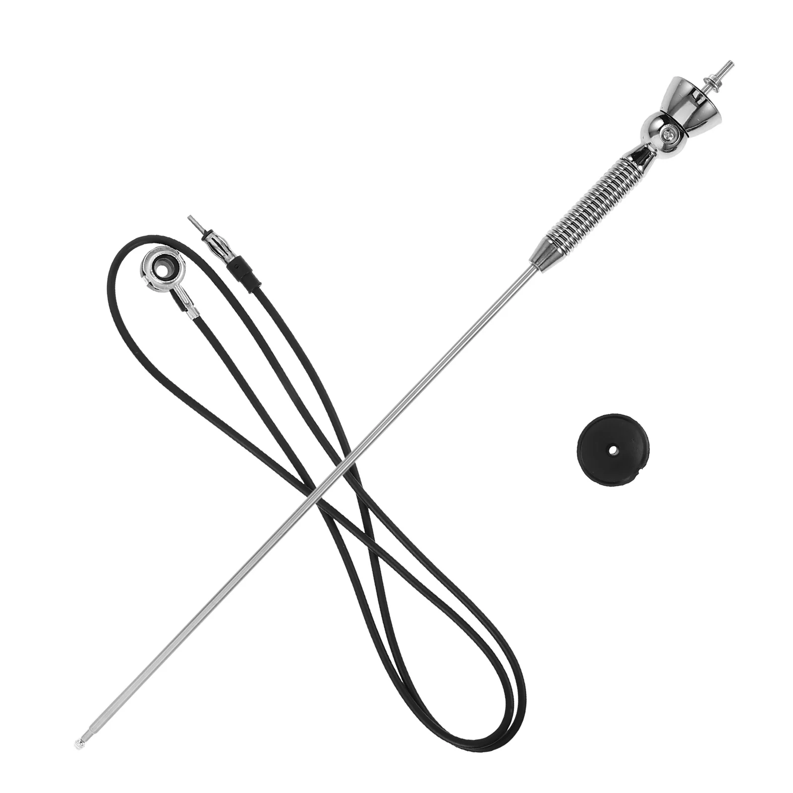 

Universal Car Roof Antenna Replacement Metal Radio Signal Booster for SUV FM AM Vehicle Accessories Enhancement