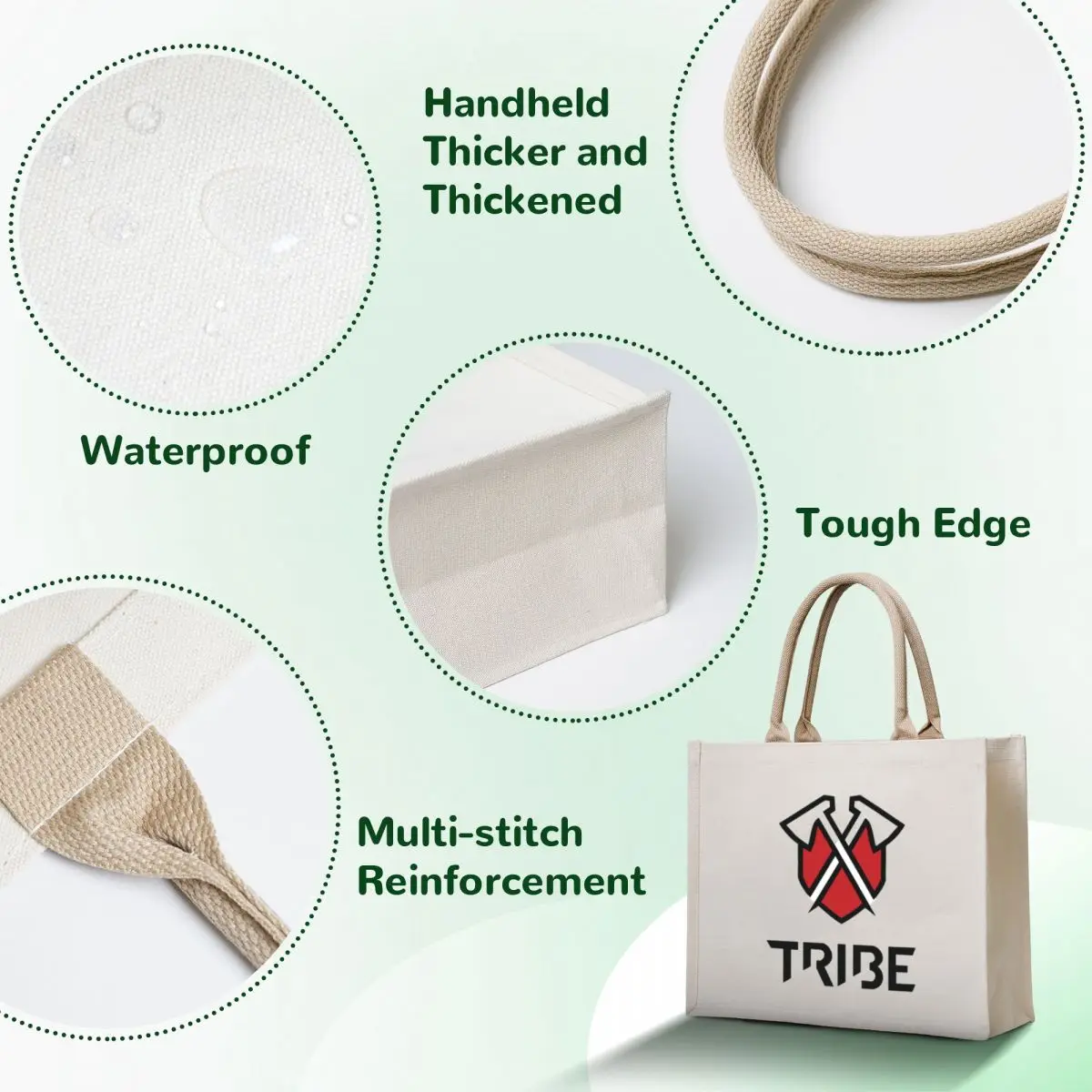 حقيبة حمل كلاسيكية من Team Tribe Gaming Clash Royale، حقائب حمل من القماش، حقيبة حمل مخصصة، حقيبة تسوق قابلة للتخصيص #4