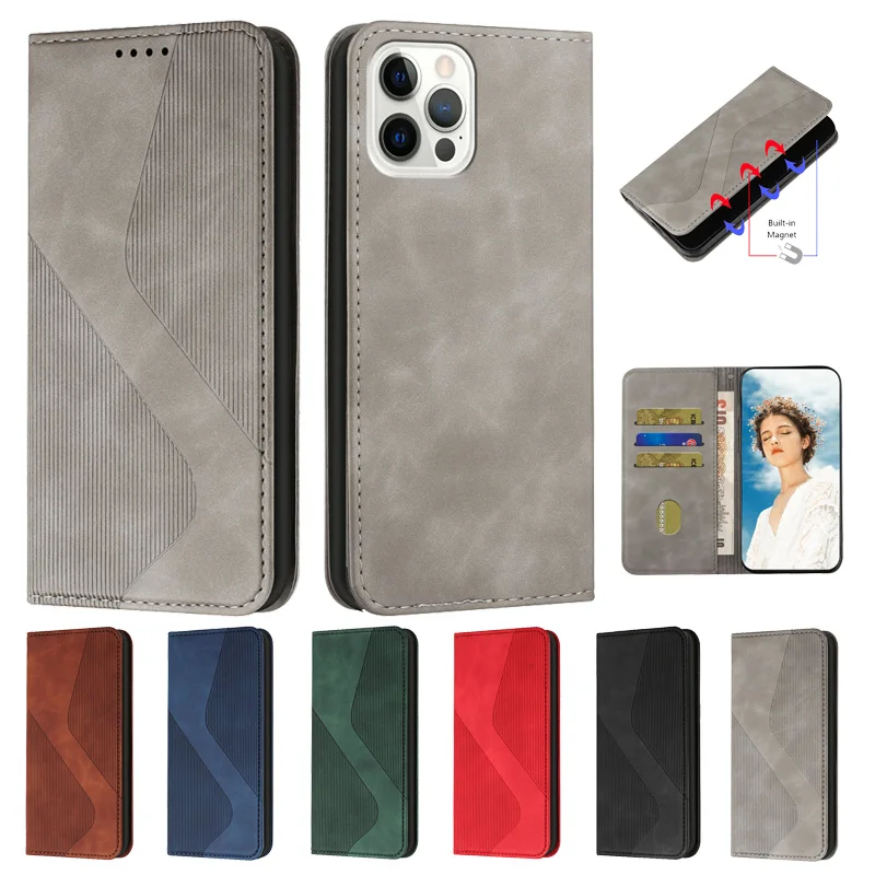 

Redmi Note 12S Case Magnetic Wallet Flip Case For Xiaomi Redmi Note 12S 12 4G Note12 Pro 5G 12C Phone Cover Leather Coque Fundas