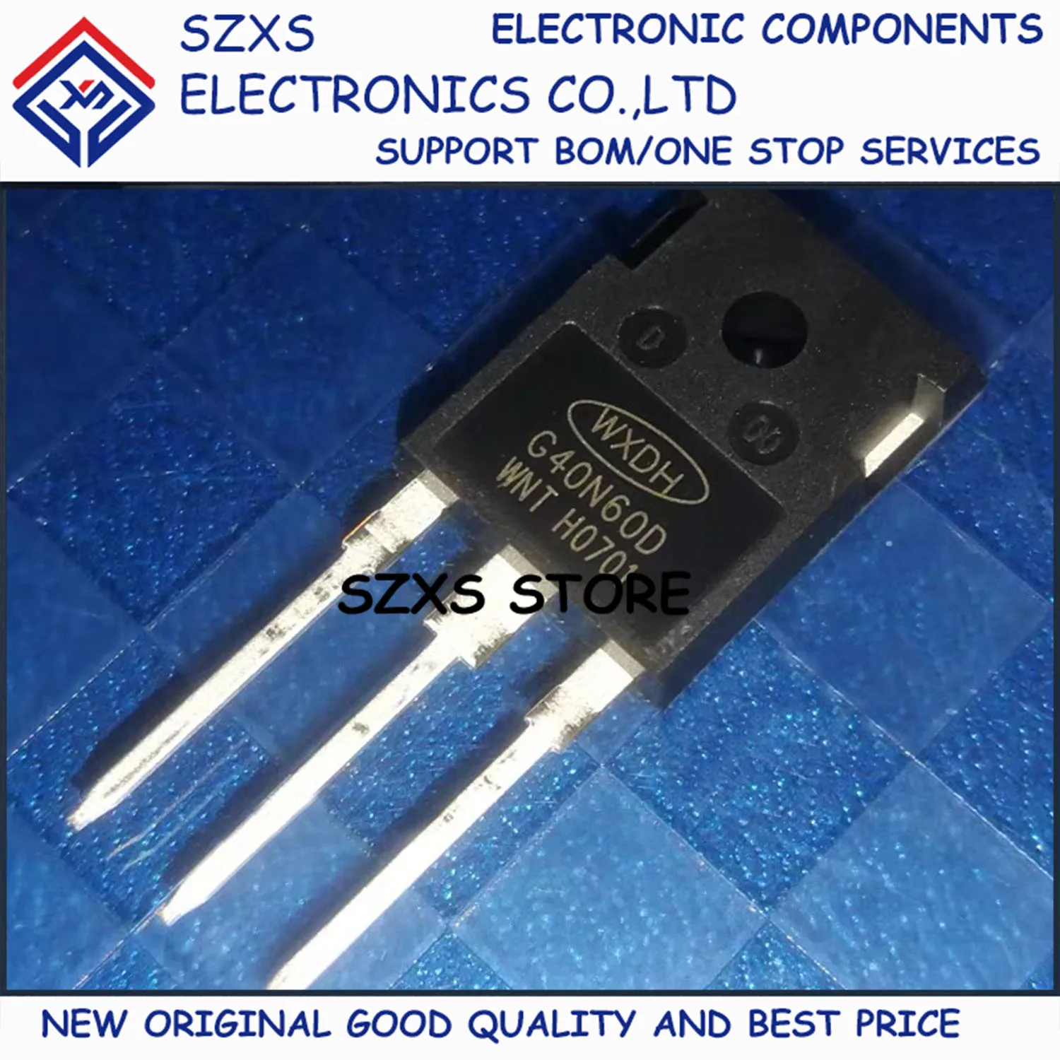 

New Original 10Pcs G40N60D DHG40N60D TO-247 40A 600V IGBT Field Effect Transistor In Stock Electronic Components Good Quality