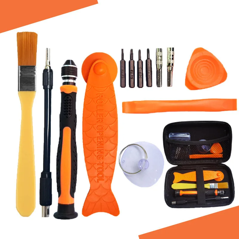 14in1 Mobile Game Handle Precision Screwdriver Combination Tool Set  1.5 2.0Y G3.8 G4.5 T6T8  Tool Box Set