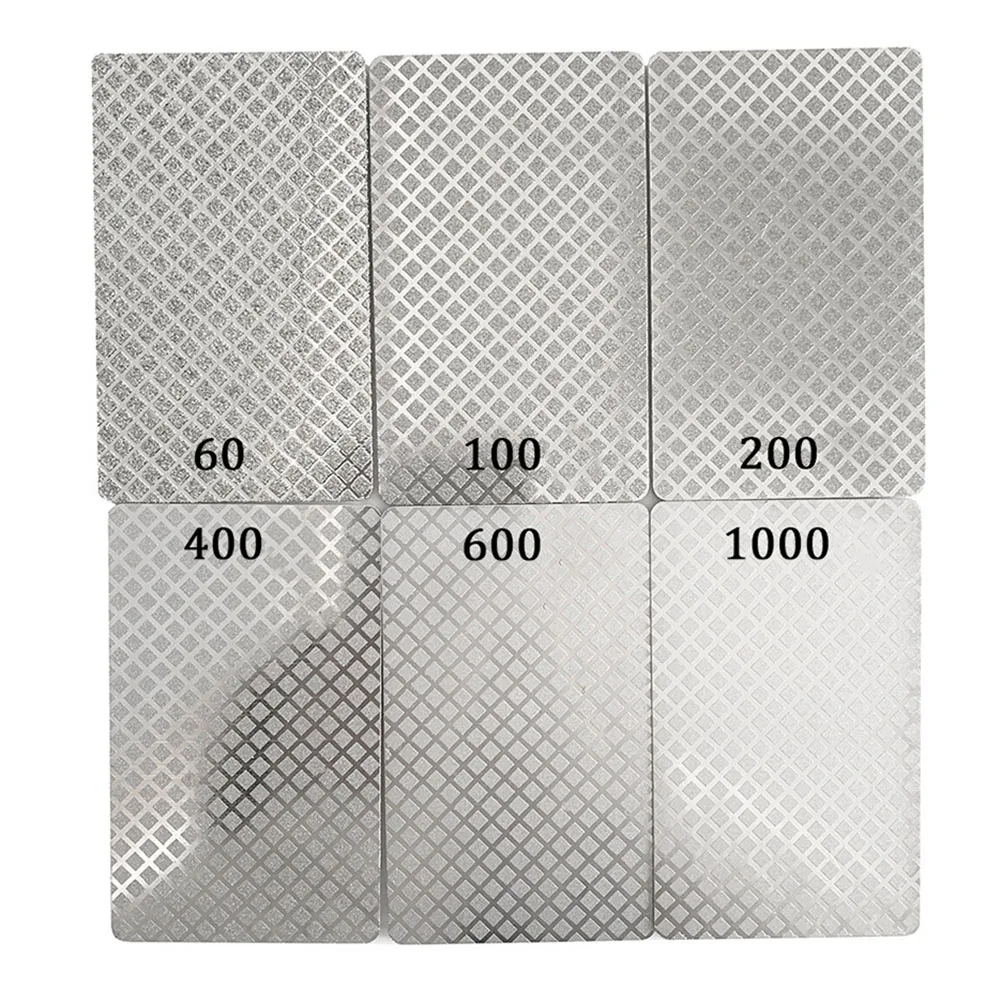 Niquelado Diamante Ening Stone Sheet, gancho e Loop Backing, Elevate Edge Precision Sharpening