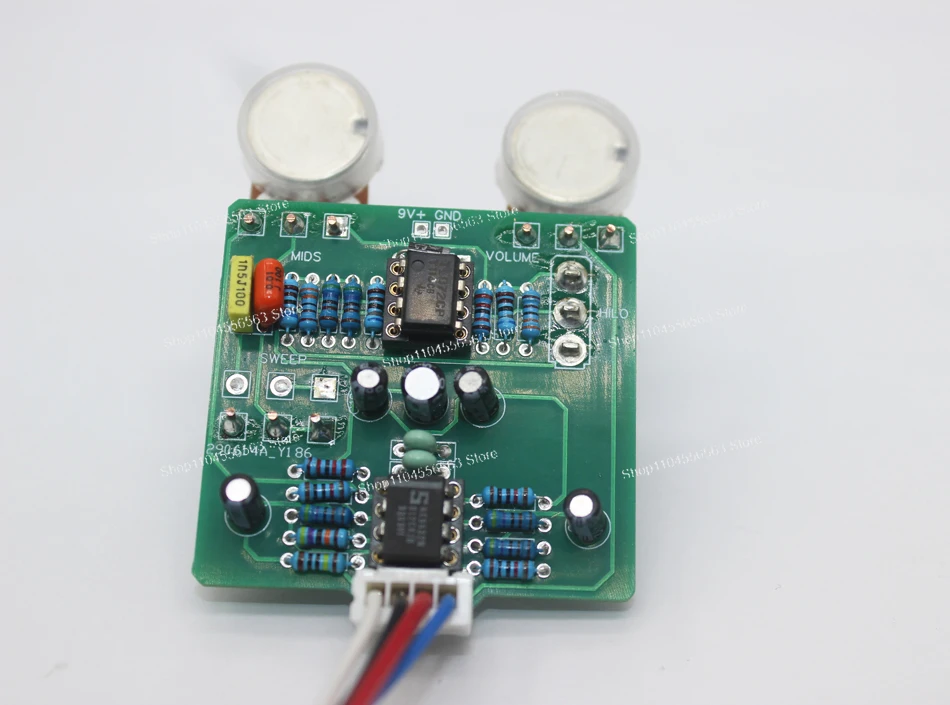 diy-ギターペダルキット-手作り信号処理用の魅惑的なミッドプリエフェクトボード