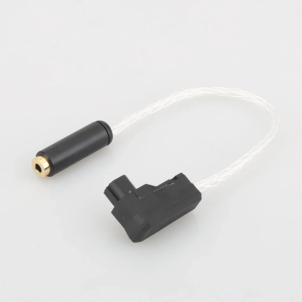 Audiocrast 15 سنتيمتر 4-pin RSA/ALO متوازن ذكر إلى 2.5 مللي متر TRRS متوازن أنثى سماعة كابل محول الصوت