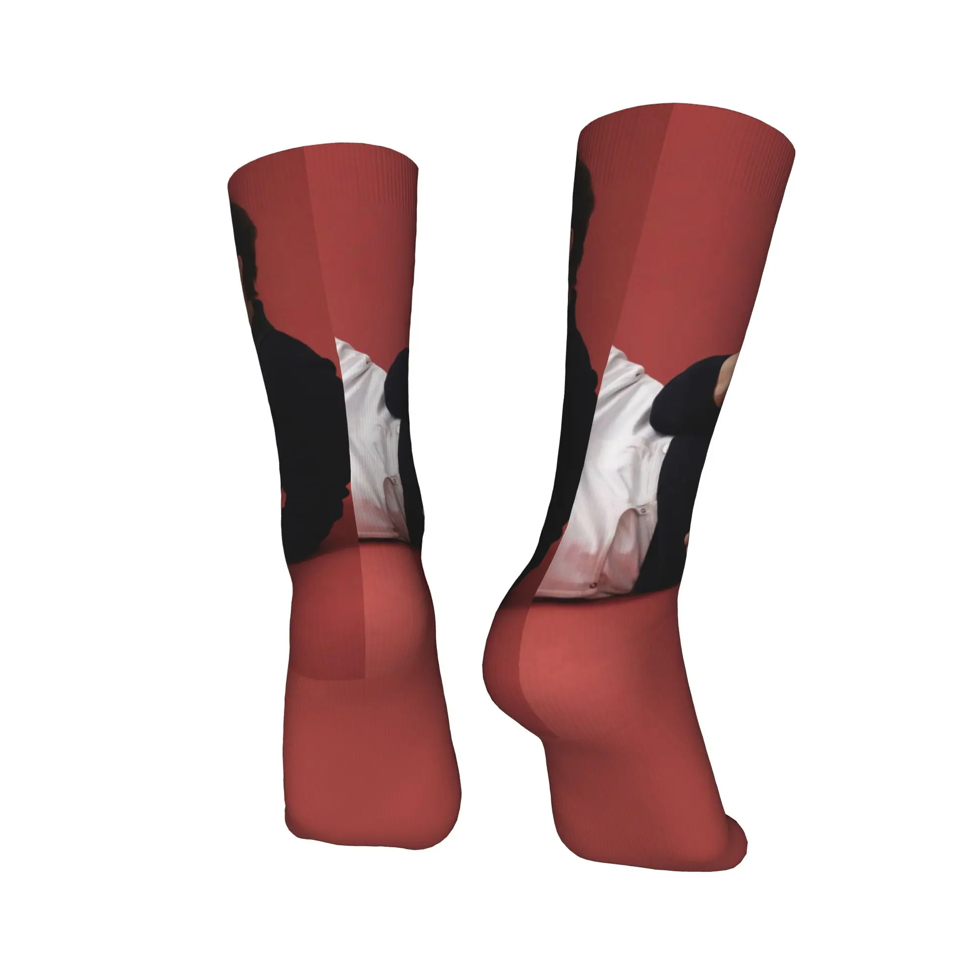 Unisex herensokken Rafe Cameron kousen antislip zachte ademende sokken winter gothic design fietssokken