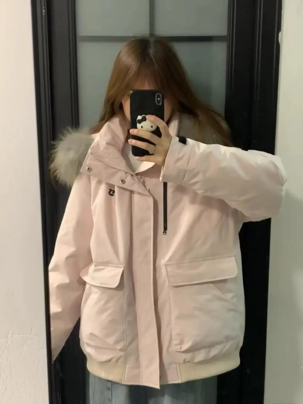 

Куртка-парка женская осенняя однобортная с бантом-сердцем, на молнии сбоку, приталенная, с леопардовым принтом, классическая, со стразами, для женщин среднего возраста, хит продаж