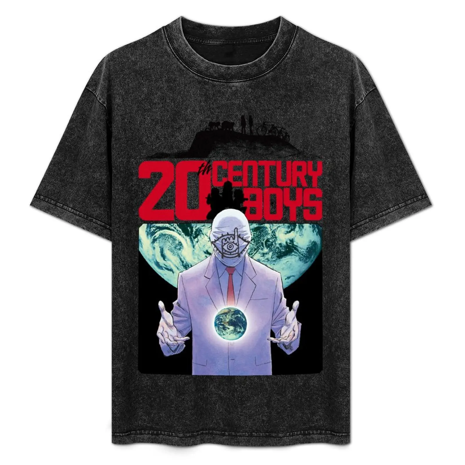 

20th Century Boys T-Shirt Minimalist Plain Crew Neck T-Shirt