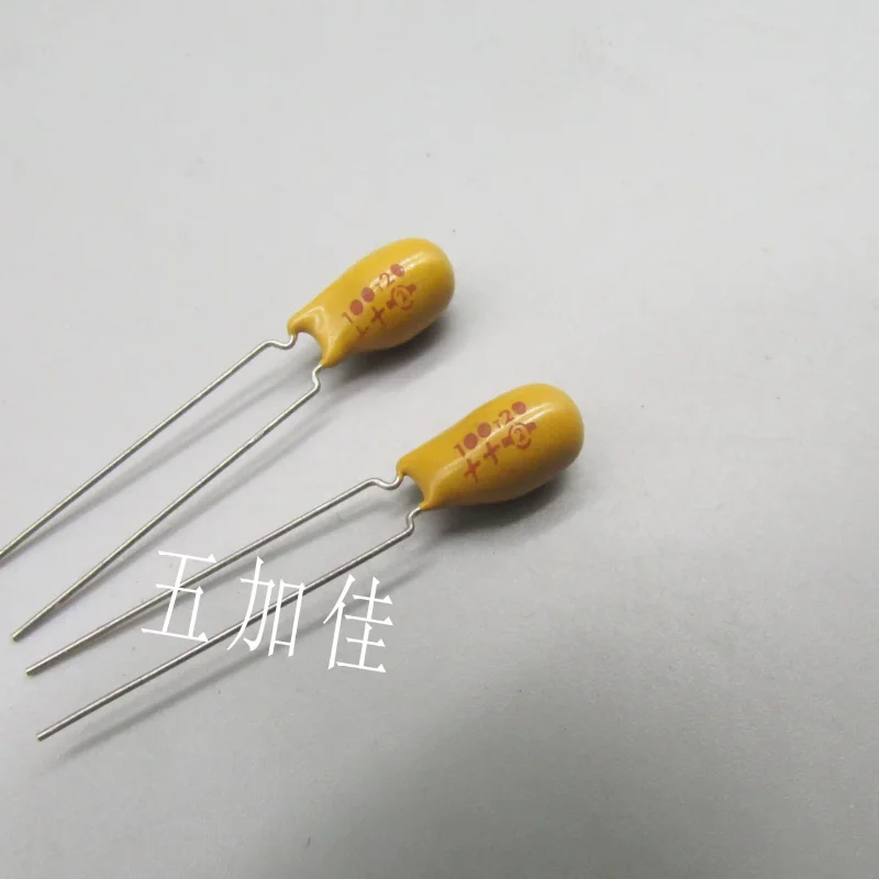 5-30pcs imported brand new 20V100UF 20V107M CTD107M20 large volume fever audio tantalum capacitor
