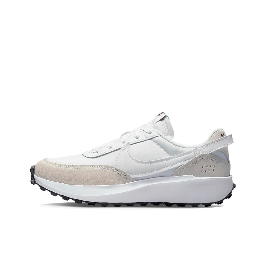 Nike Waffle Debut Nylon Low top Casual Shoes Women's White Gray DH9523-100