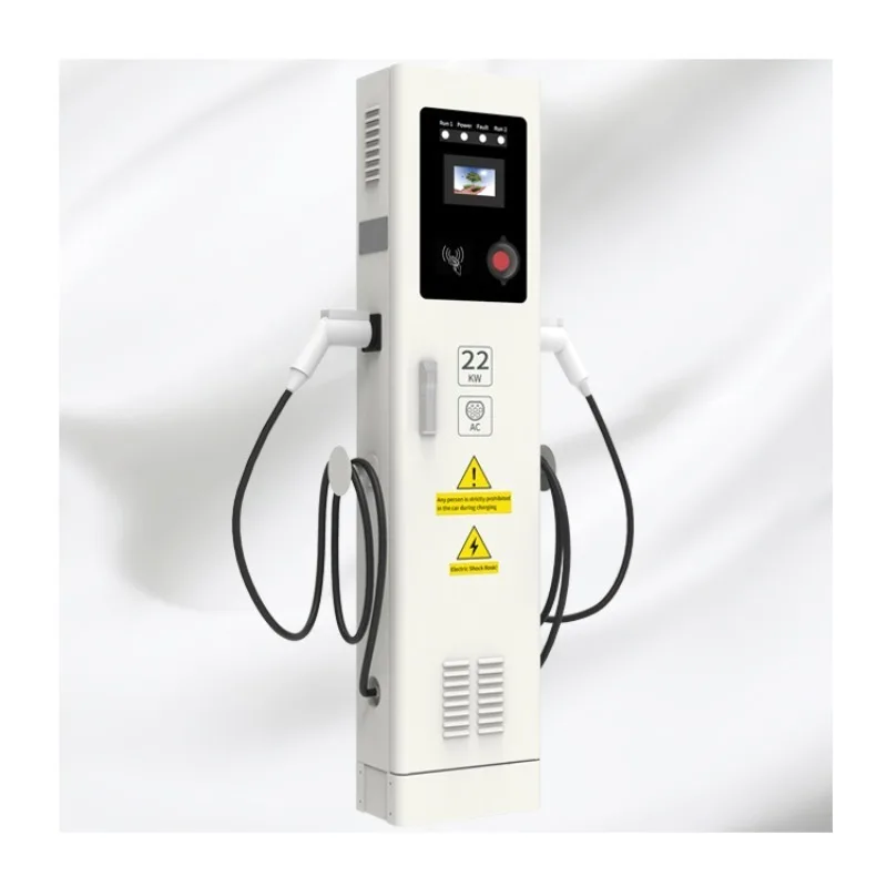 

Напольная коммерческая зарядная станция для общественного питания 7 кВт 11 кВт 22 кВт Зарядное устройство для электромобилей переменного тока Зарядная машина для электромобилей