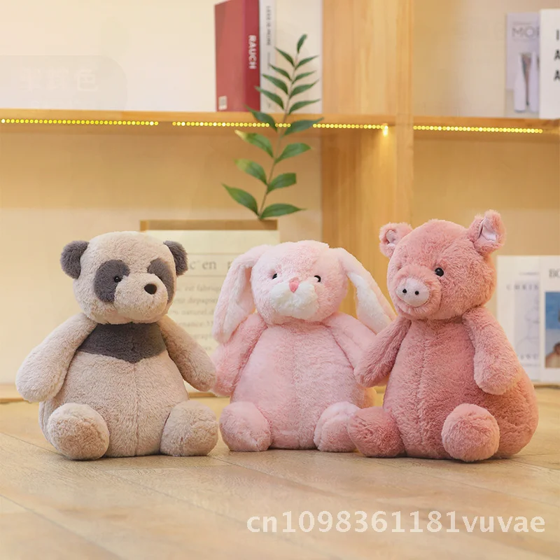 Grand jouet en peluche, oreiller, série d'animaux mignons, doux, cadeau pour filles, jouets en peluche doux, vente en gros, livraison directe