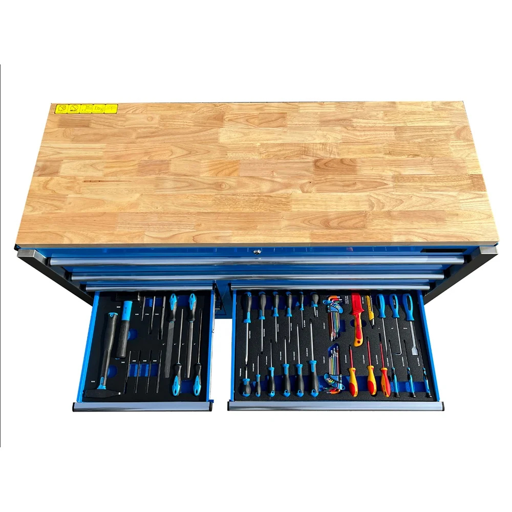 11 أدراج-10 صواني ورشة عمل المرآب تخزين أداة عربة عربة الصدر خزانة مجموعات صندوق مع مجموعة أدوات 2024 الأحدث #3