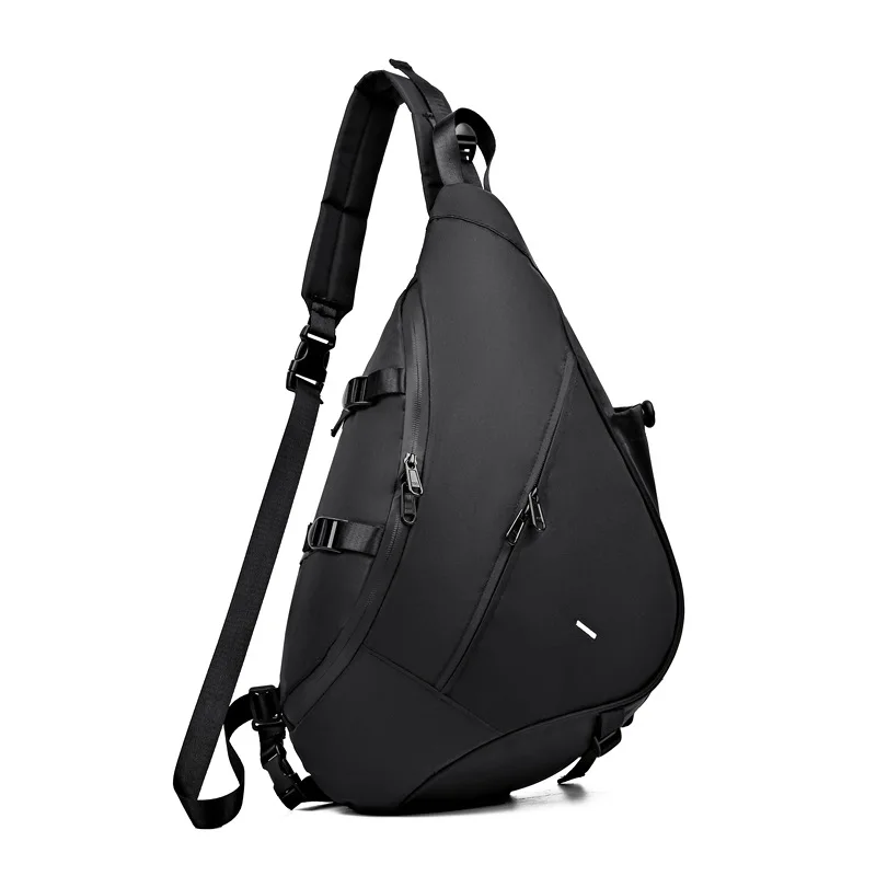 Large Capacity Oxford Chest Bag for Men with Water-Resistant Commuter Bag and Cross-body Sling Backpack chest bags bolso hombre