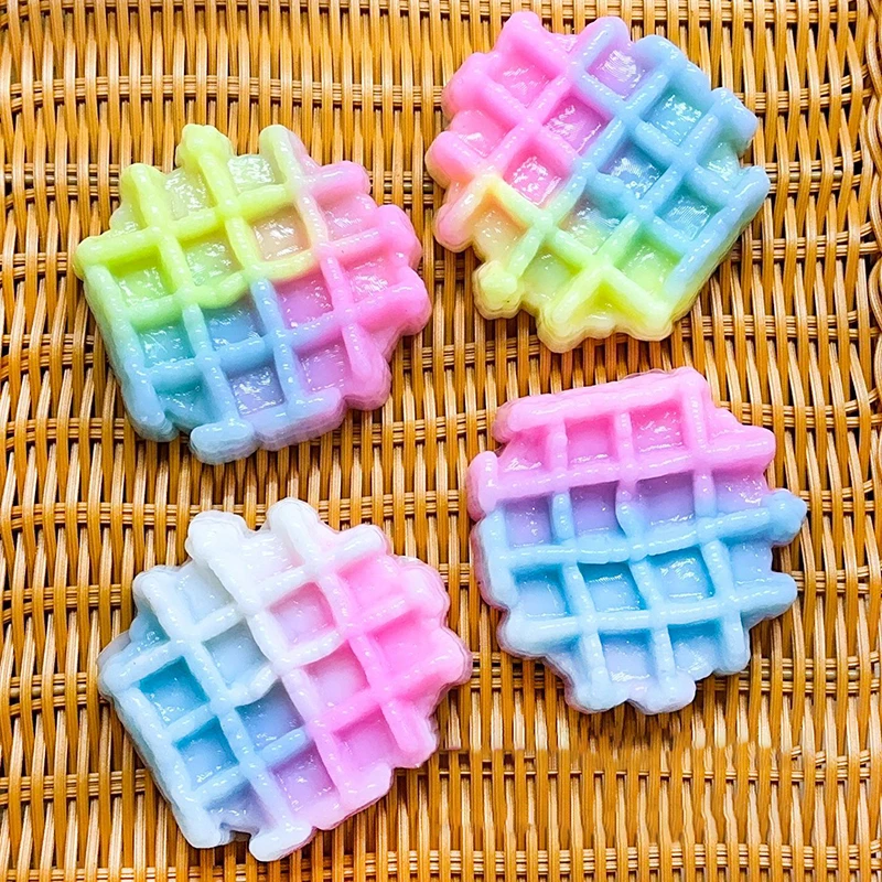 Creative Simulatlon Simulatlon Waffles Soft Pinch Rebound Squeeze Toy Adult Children Stress Relief Venting Toys Kids Fun Gifts