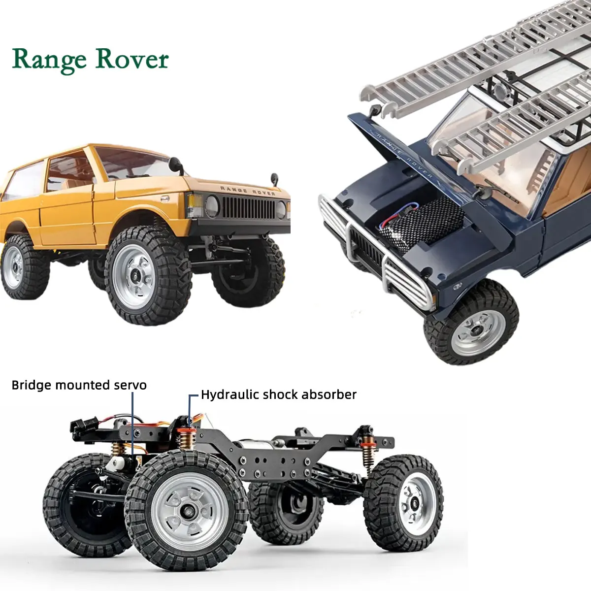 MN168 1/12 modèle à grande échelle 4WD RC voiture RTR 2.4G 280 moteur tout-terrain télécommande RC camion jouets pour garçons cadeau de noël
