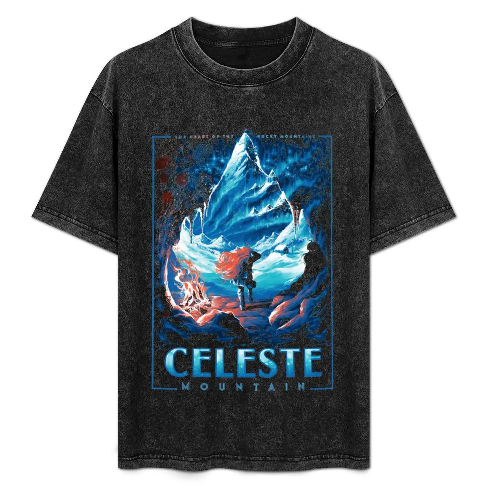 

CELESTE Essential T-Shirt Simple Solid Color Crew Neck Tee