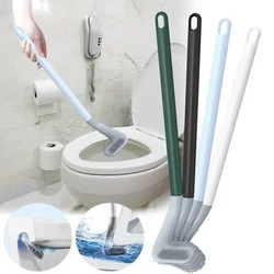 Creative no-punch Golf plastic Toilet Brushes  Set Long Handled Toilet Cleaning Brush Black Modern Hygienic Bathroom Accessories