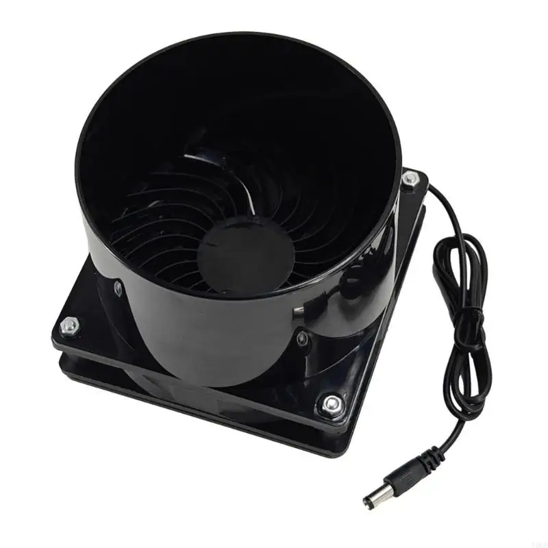 Y5GD 12V Air Extractor Вентилятор Вентилятор Солнечный панель с питанием для собак куриный дом