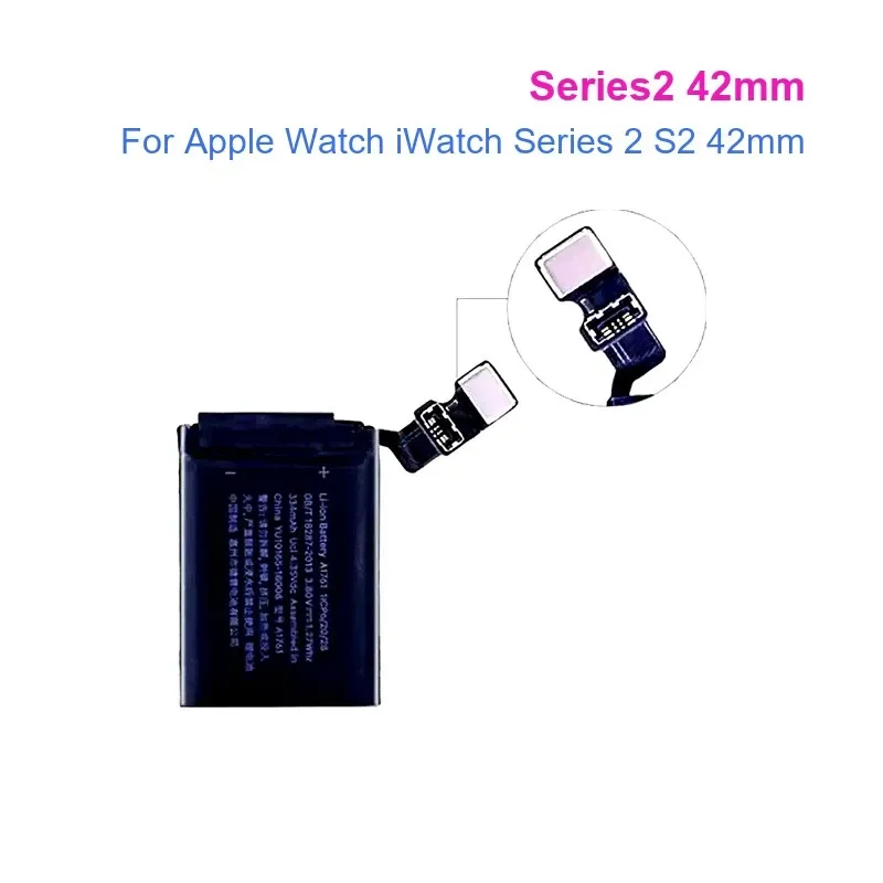 Series2 42mm Watch Battery For Apple Watch iWatch Series 2 S2 42mm  Real Capacity