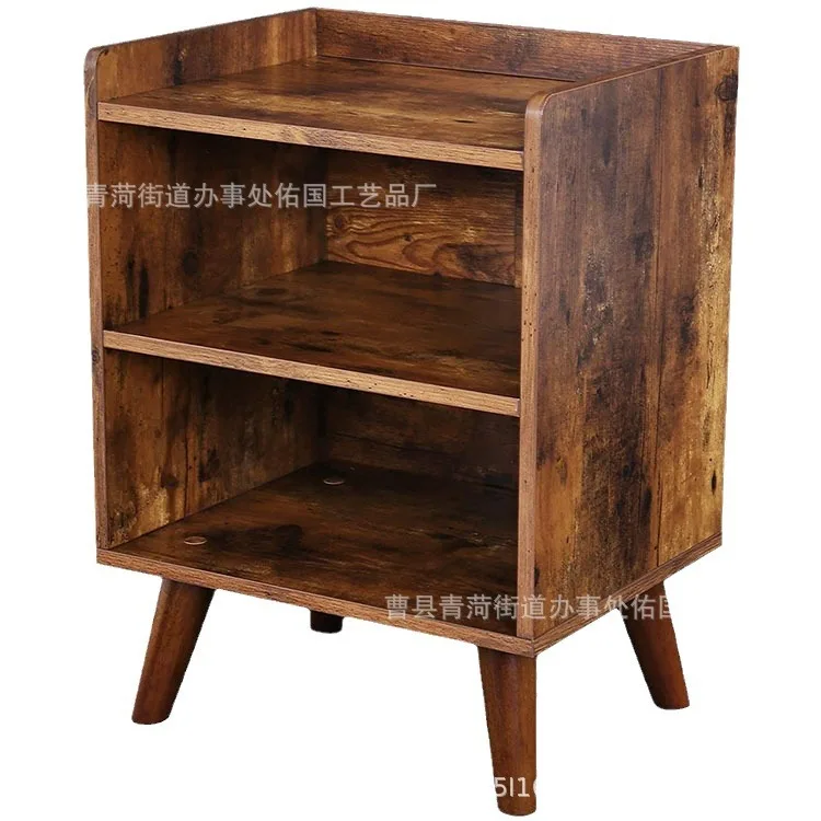 Nordic bedside table simple and creative bedroom wooden complete bedside storage small cabinet bedside storage cabinet