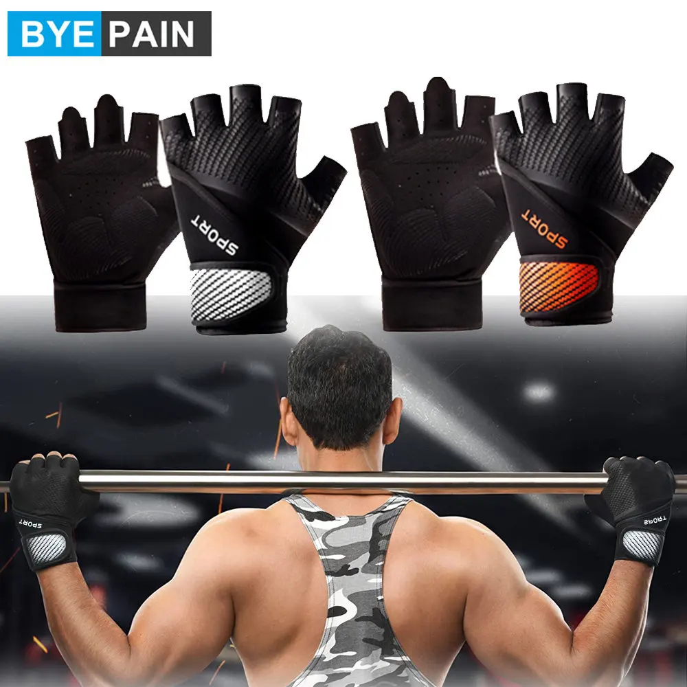 

1Pair Workout Gloves for Men Women, Exercise Gloves for Weight Lifting, Cycling, Gym, Training, Breathable and Snug fit