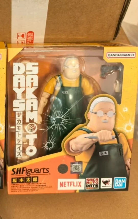【الأصلي】BANDAI SHF SAKAMOTO DAYS Taro Sakamoto Action Figure Model Toy
