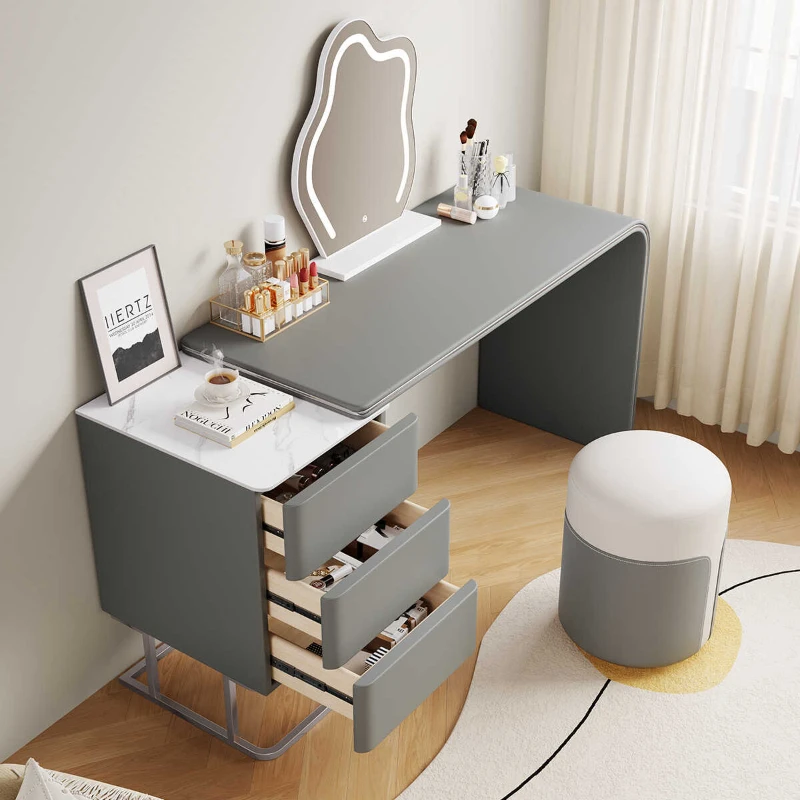 Organizer Luxury Dressing Table Nordic Chair Bedroom Desk Vanity Table Cabinet Luxury Women Penteadeiras De Maquiagem Furniture