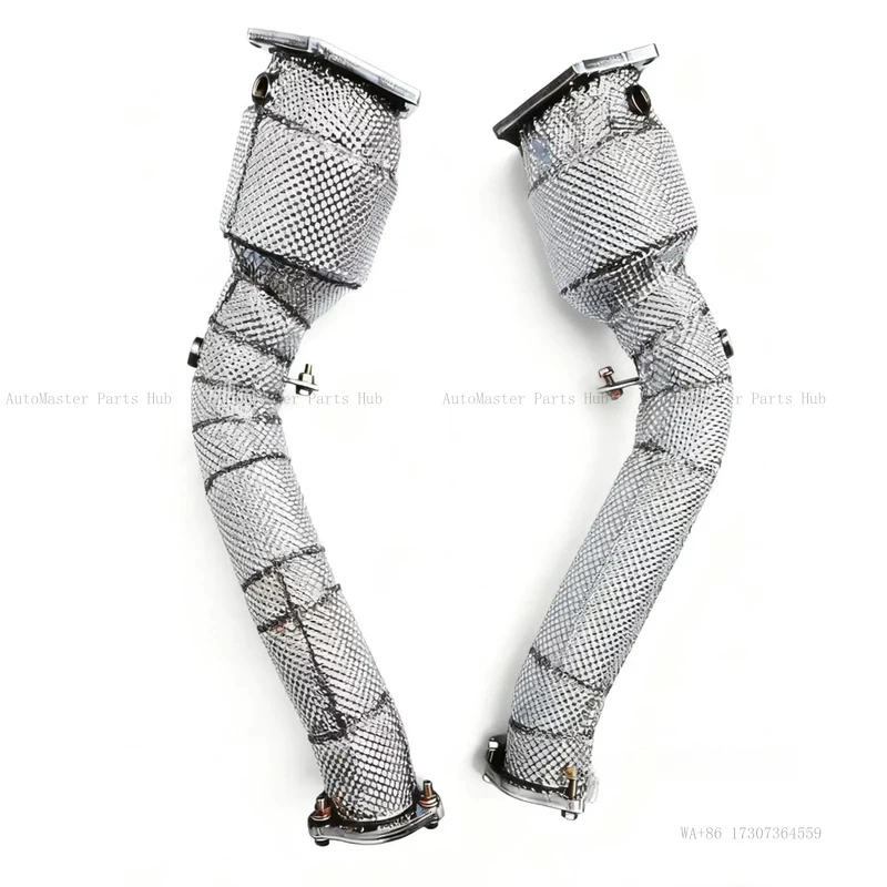 

Exhaust Pipe High Quality Stainless Steel Downpipe for 958/958.1/958.2 Turbo 4.8T 2011-2017 Straight Pipe Exhaust