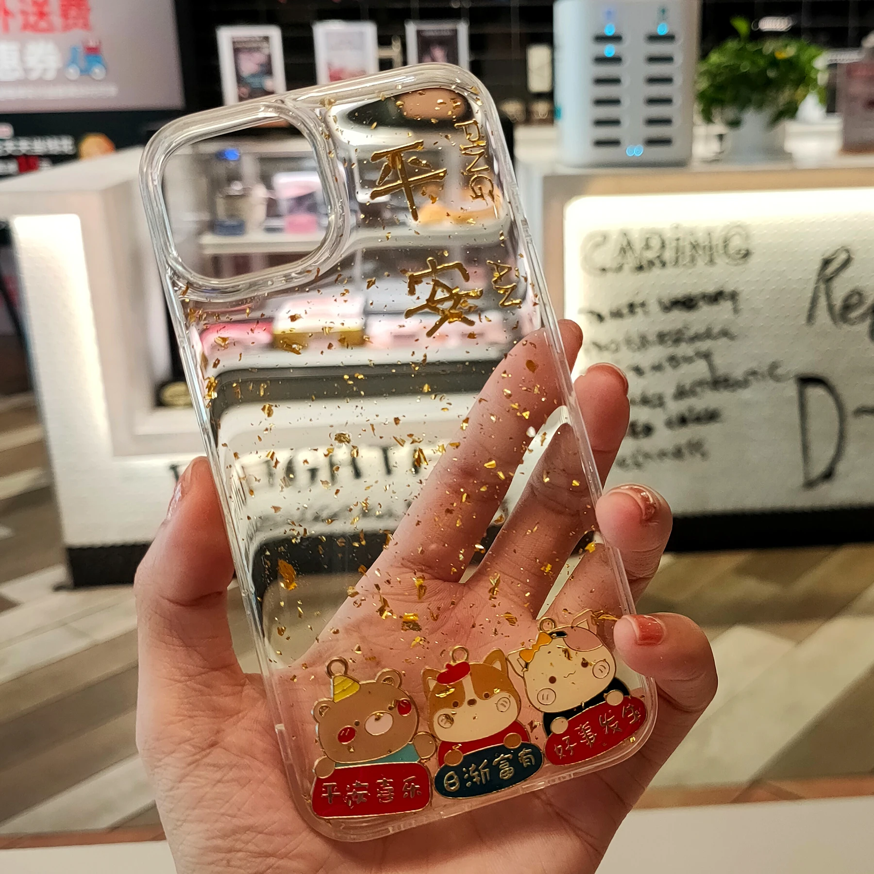 

Прозрачный чехол для телефона с персонажем мультфильма Jinbo для iPhone 17, Pro, 15, 14, 13, 12, 11, XSMax XR, мягкая защитная задняя крышка