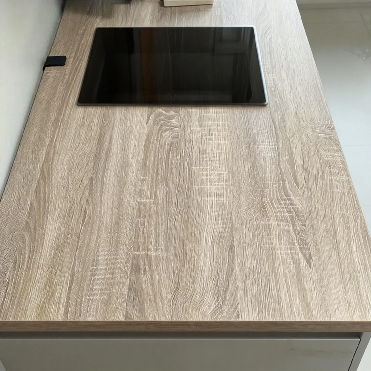 55cm Vinyl Waterproof Wood Grain 3D Stickers for Wardrobe Cupboard Table Closet Furniture PVC Self Adhesive Wallpaper Home Decor
