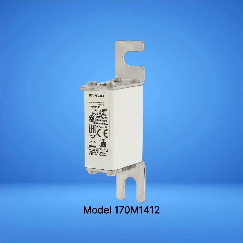 170M1412 High Speed Semiconductor Fuse 32A 690VAC Blade Fuse for Circuit Protection