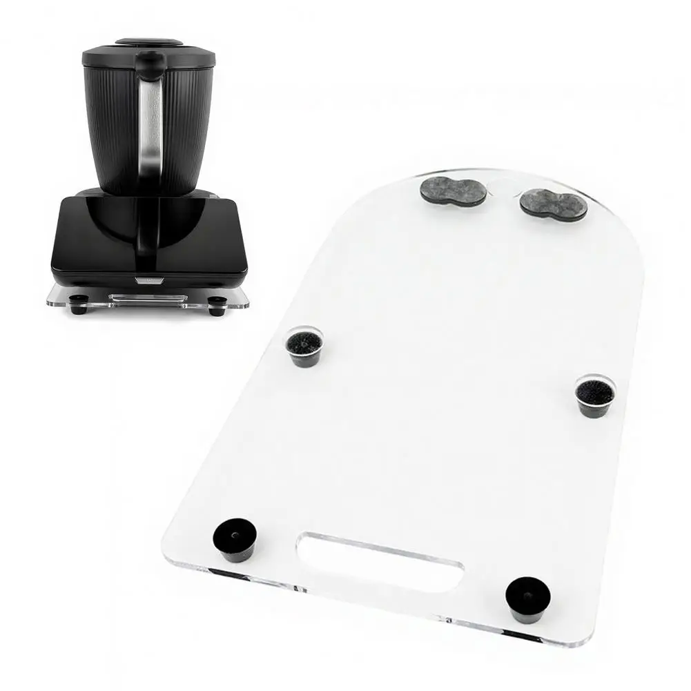 TM7 Wheeled Board: Glide-able Base with Handy Finger Grip Indentation & Robust Rubber Base, Shields TM7 & Counter Surfaces. - view 4
