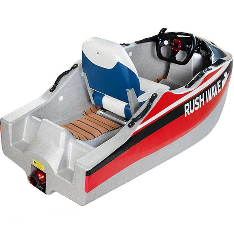 Electric Kart Boat 18KW Water Pleasure Boat 52KW/H EPP Water-cooling Three Gear Postion Ternary Lithium Battery