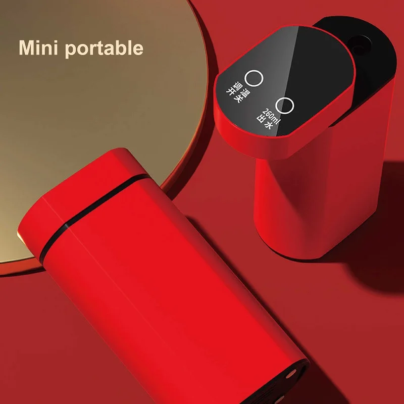 Instant Hot Water Dispenser Fold Fast Hot Water Temperature Control Electric Water Pump Desktop 5 Gear Warm Water Heater 2000W