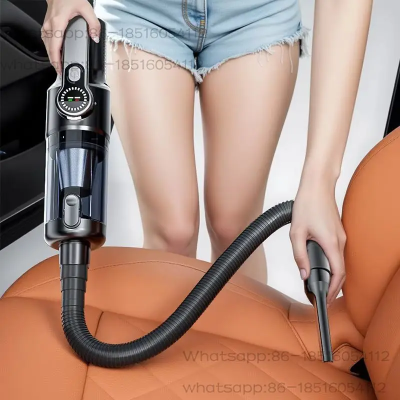 Car vacuum cleaner wireless one-button dust dump high-power portable vacuum cleaner large suction mini handheld vacuum cleaner