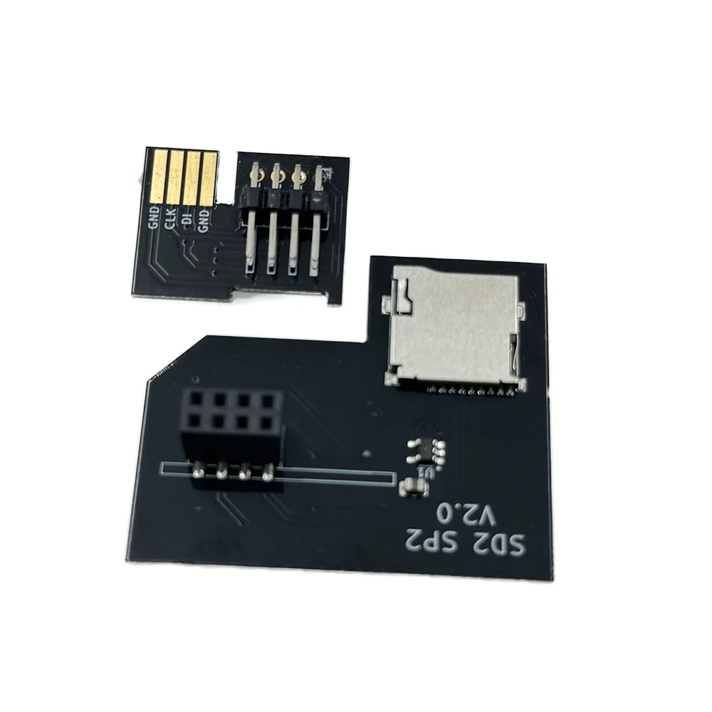 الإصدار الجديد V2.0 لمحول NGC SD2SP2 Gamecube SD SP2 - مشغل GB سهل الوصول متوافق مع إصدار الألوان
