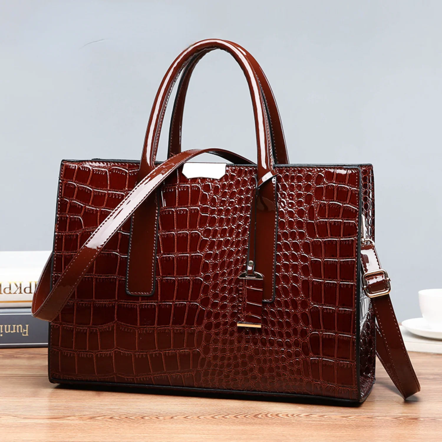 

2023 CROCO carteras-baratas-por-mayor women's single shoulder messenger handbag