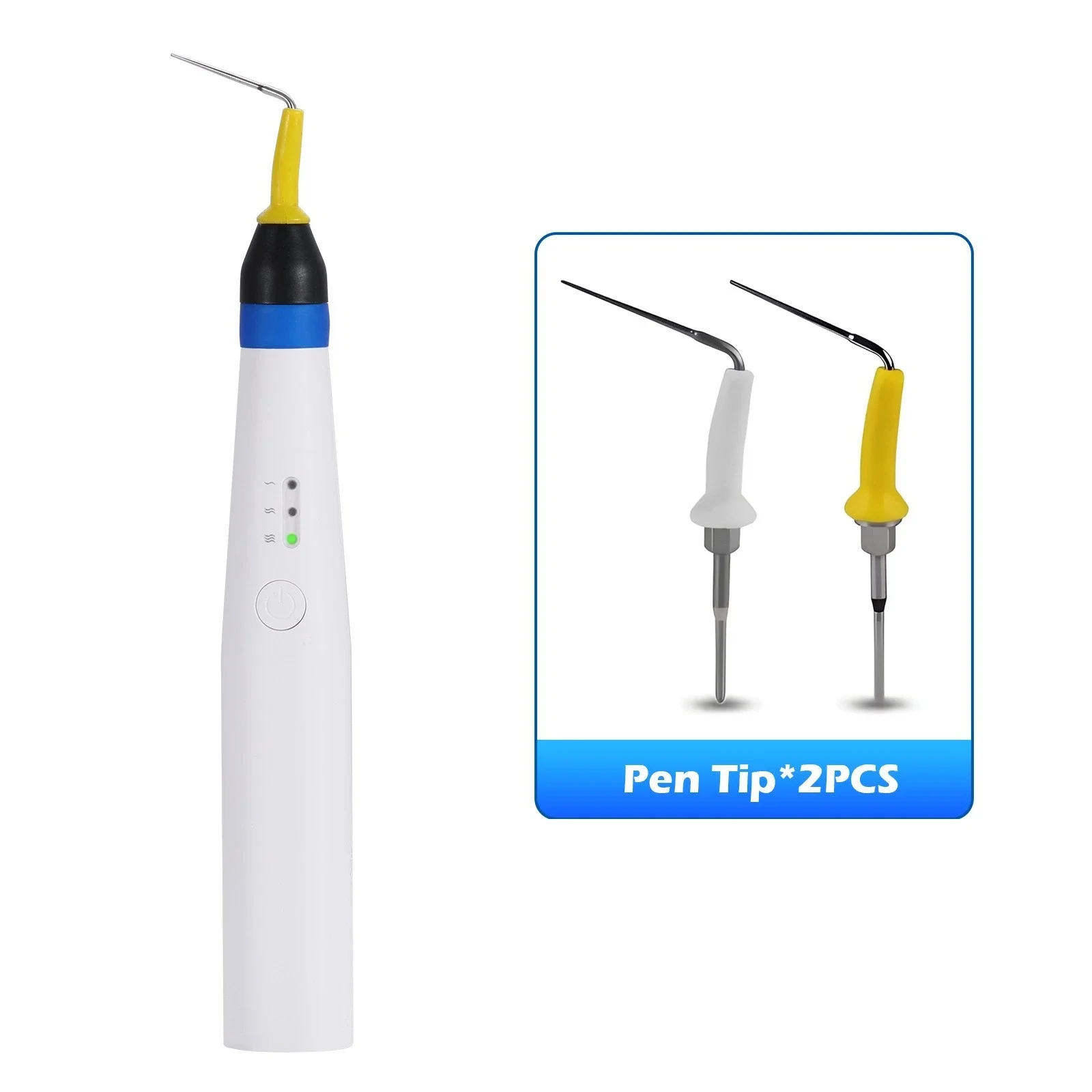

Dental Endodontics Heated Pen Endo Gutta Percha Obturation System With 2 Heating Tips