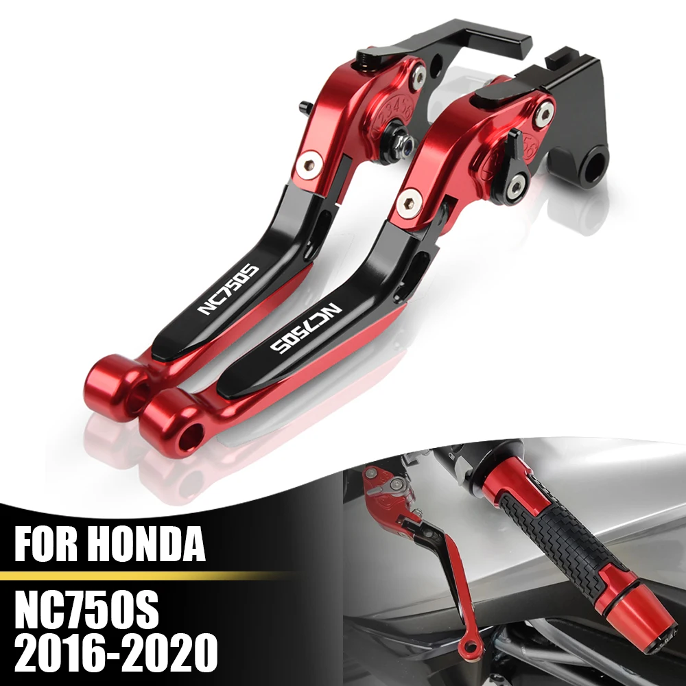 

For Honda NC750S 2016-2020 NC 750S NC750 S CNC Clutch Lever Brake Lever Set Adjustable Folding Handle Levers Motorcycle Parts