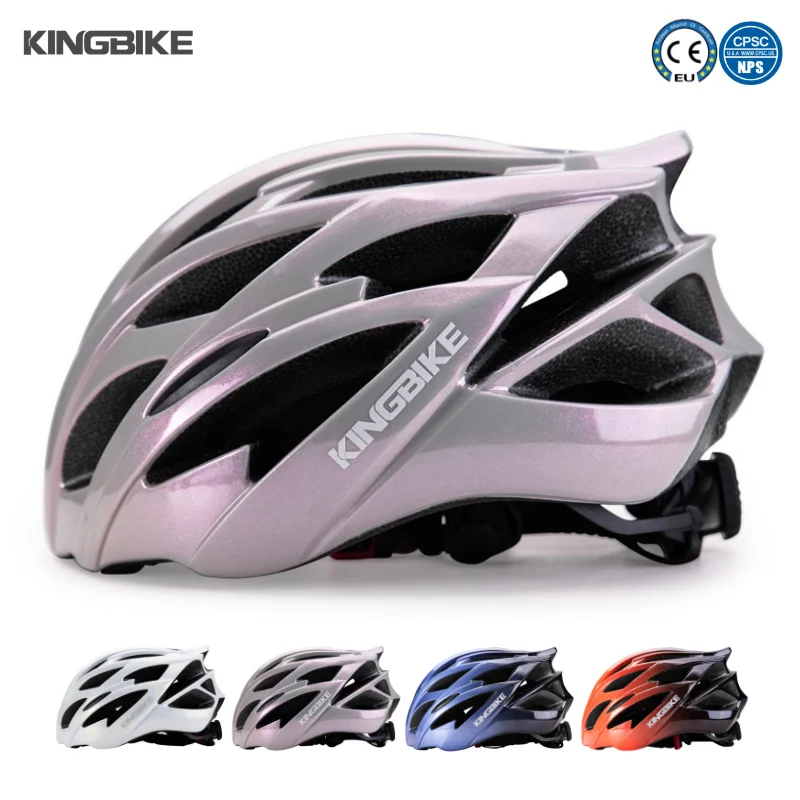 

KINGBIKE Road Cycling Helmet Lightweight and Ventilated Outdoor Sports Safety helmet Men Women Commuting Bike Riding Equipment