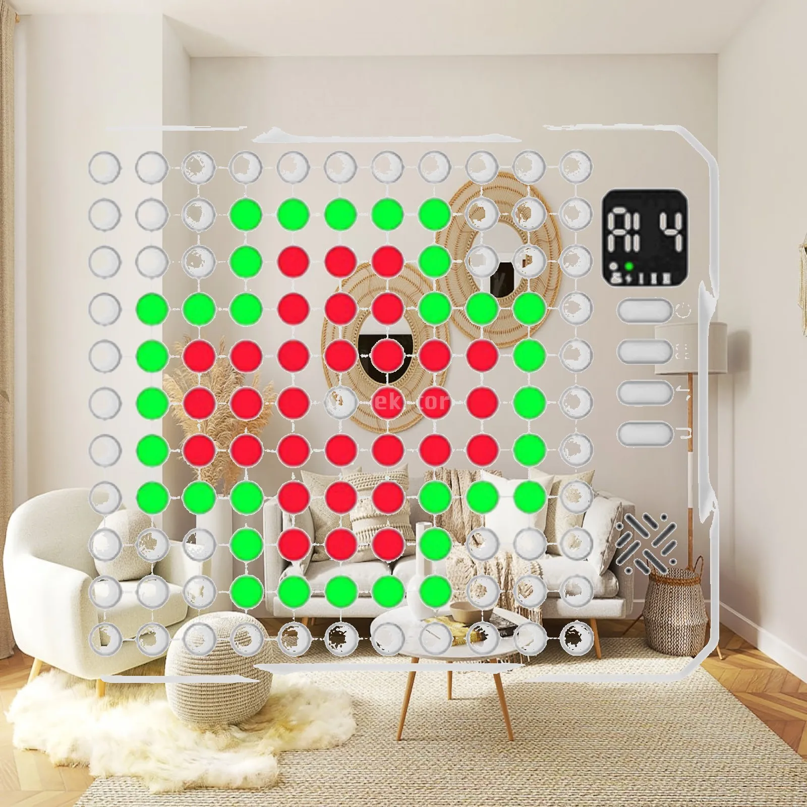 Multifunction Strategy Board Game for Players Kids Four in a Row Gobang Go Checkers Memory