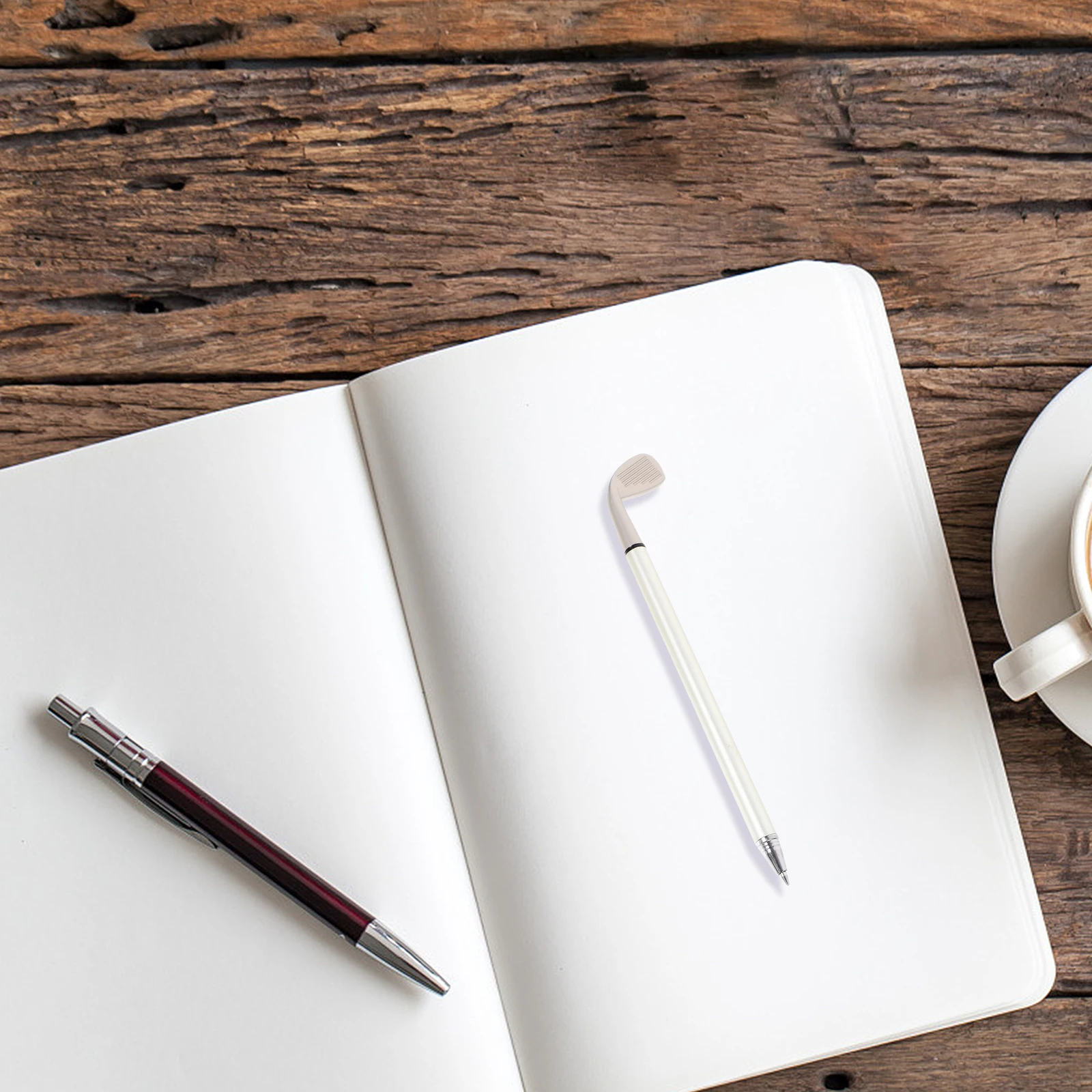 

2pcs Black Golf Club Pen Mini Metal Ballpoint Pens Lightweight Pocket Size Gift for Birthday Anniversary Valentine Souvenirs